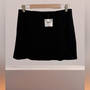 American Eagle Outfitters Soft Black Mini Skirt with Built-in Shorts